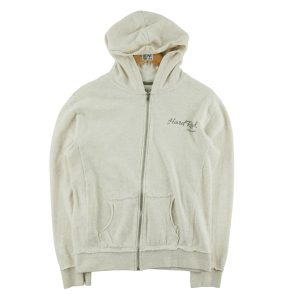 Sweat à capuche Femme  full zip Beige